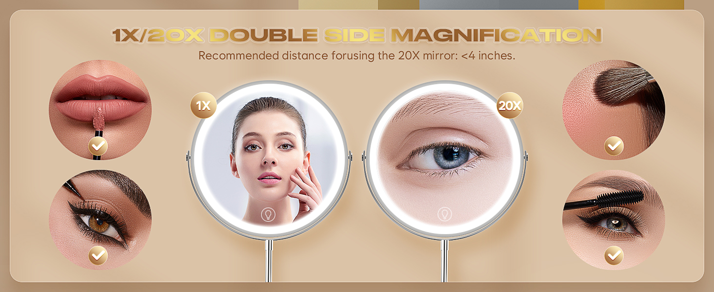 vanity mirror with lights