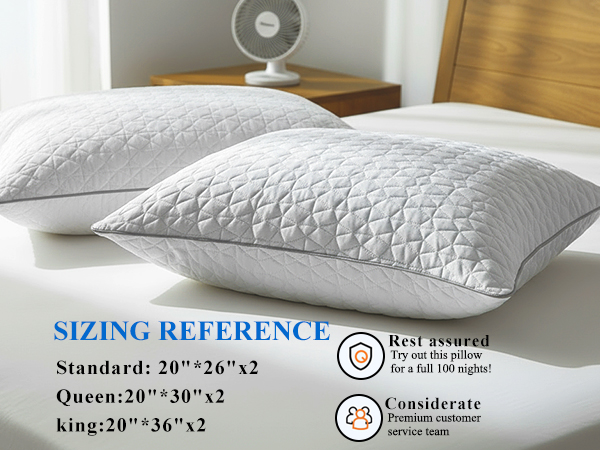 bed pillows queen size set of 2 memory foam pillows 2 pack foam pillow stomach sleeping pillow