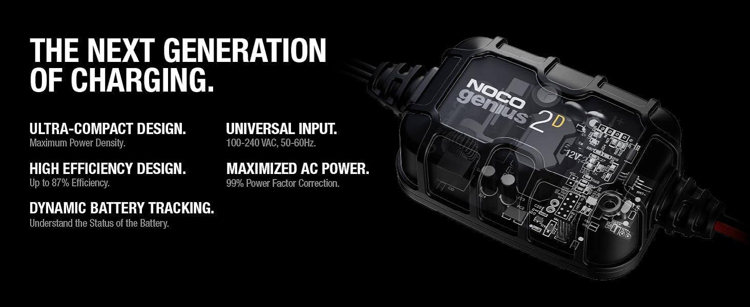 car battery charger 12v 6v automotive trickle maintainer amp automatic gel onboard marine boat