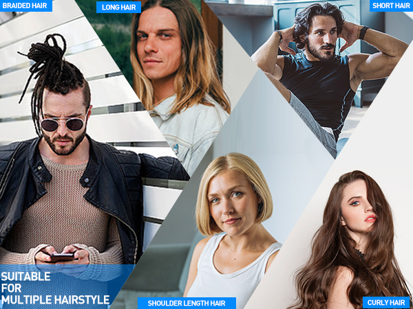 Versatile Fit: Perfect for Any Hairstyle