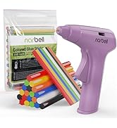 Narbell Cordless Hot Glue Gun Kit with 30 Pcs Sticks&amp; Mini Hot Glue Sticks in Vibrant Colors (100...