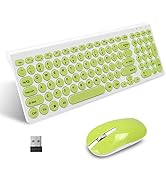 LeadsaiL Wireless Keyboard and Mouse Combo Wireless Mouse and Keyboards Cordless USB Computer Key...