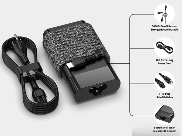 65w hp laptop charger; hp envy x360 power cord; hp usb c charger;hp laptop charger 65w