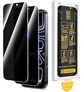 Maxdara 2 Pack for iPhone 17 Pro Max Privacy Screen Protector, with [Easy Installation Tool][Enha...