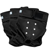 Paw Legend Washable Reusable Female Dog Period Diapers for Heat Doggie Puppy Diapers for Female D...