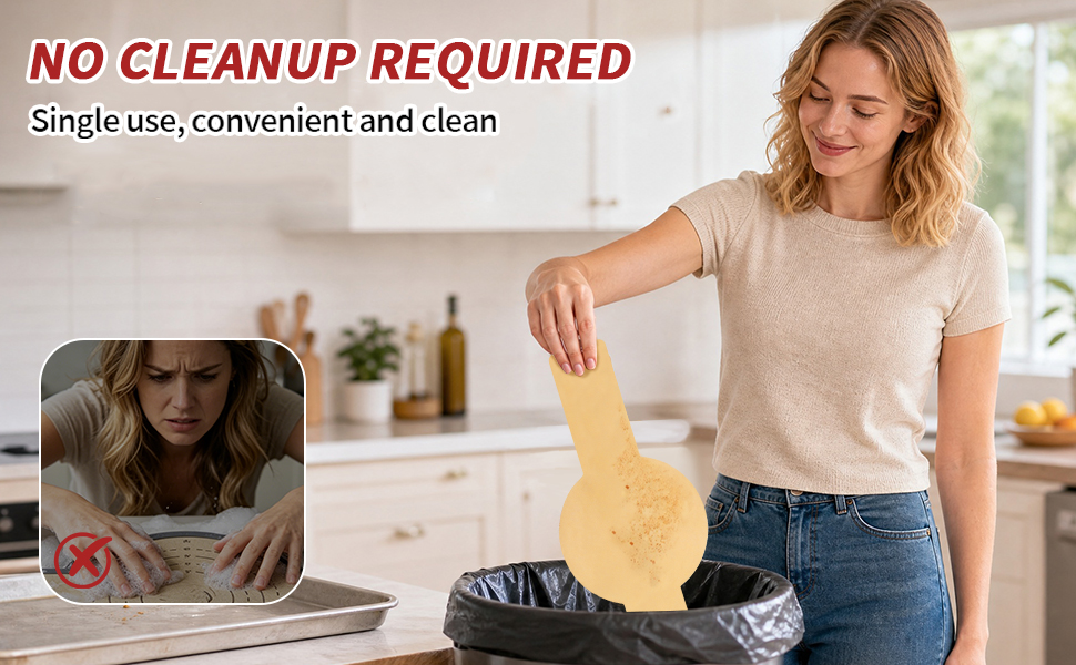 Spend less time cleaning your pot and more time savoring your fresh, homemade bread.