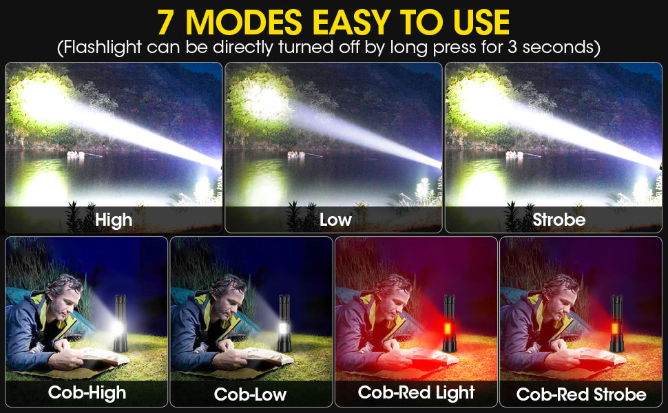 high power flashlight