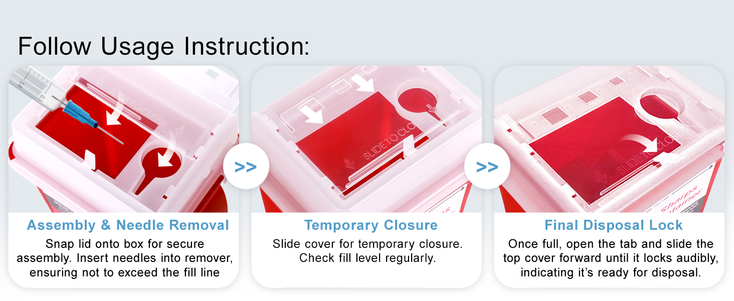 sharps containers for home use, needle disposal containers home, sharps disposal container, box