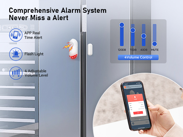 Comprehensive Alarm System,Never Miss a Alert AW401S