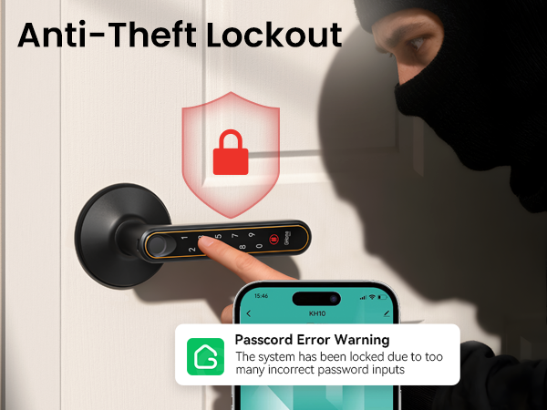 fingerprint door knob