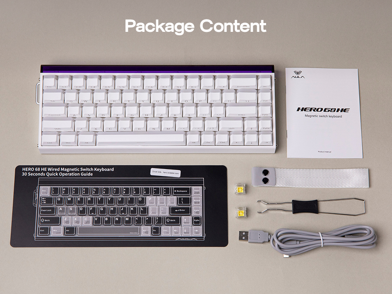 Wired Magnetic Gaming Keyboard