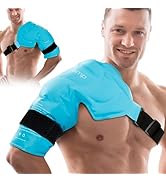 Comfytemp Shoulder Ice Pack Rotator Cuff Cold Therapy, Reusable Shoulder Wrap Large Gel Ice Packs...