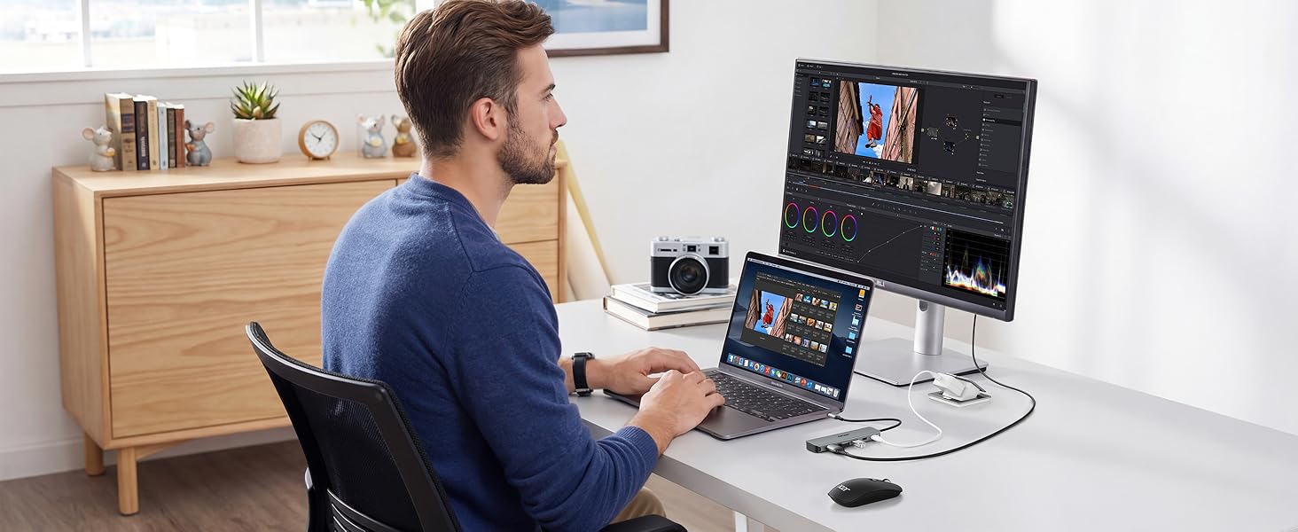 Acer USB C Hub, 5-IN-1 USBC to HDMI Adapter