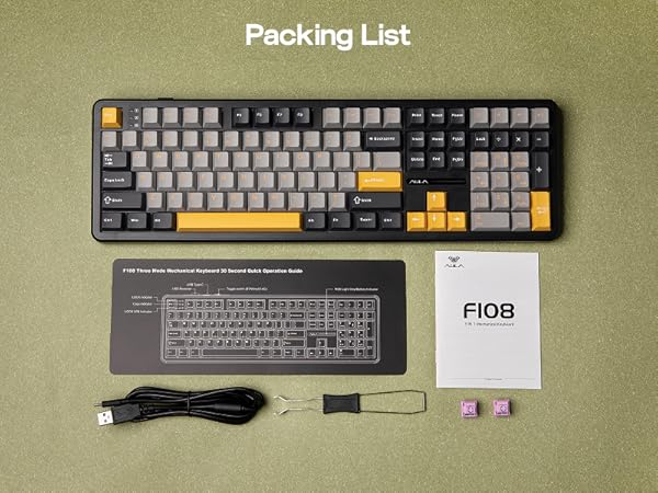 F108 Grey Yellow