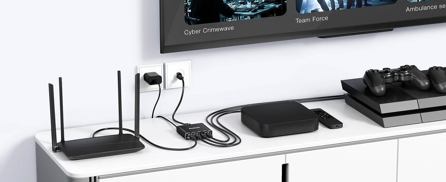 gigabit ethernet splitter