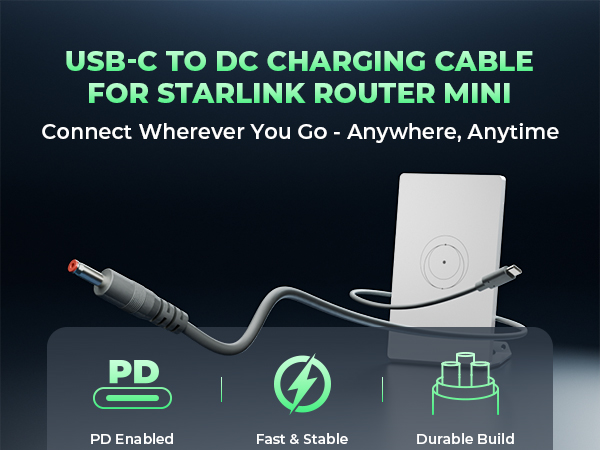 Starlink Router Mini Charging Cable