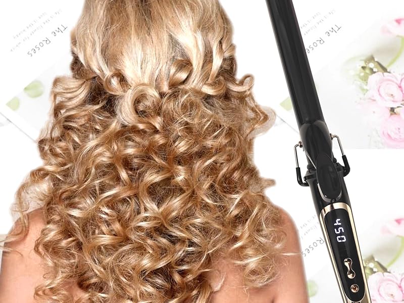 1.25 inch curling iron,long barrel curling iron,curling iron 1 1/4 inch