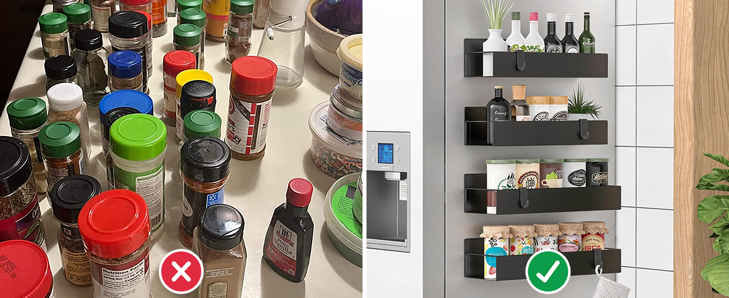 Magnetic Spice Rack