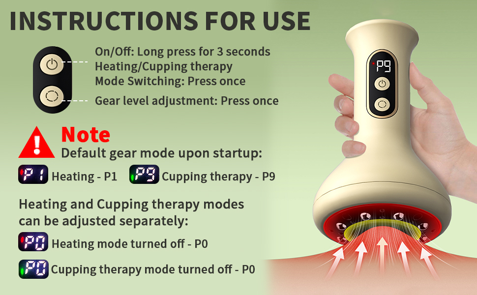 Cupping Device Handheld Electric Cupping Massager