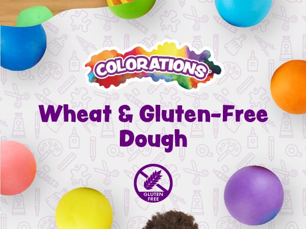 Colorations Wheat and Gluten Free Dough
