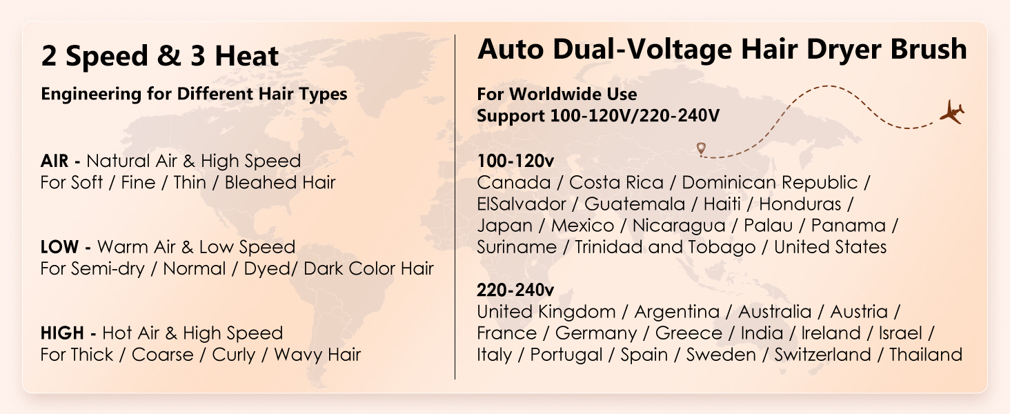 hair dryer brush blow dryer