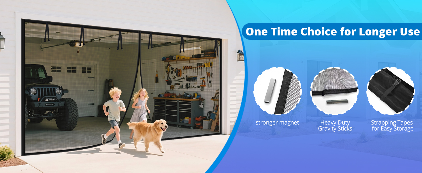 garage screen door