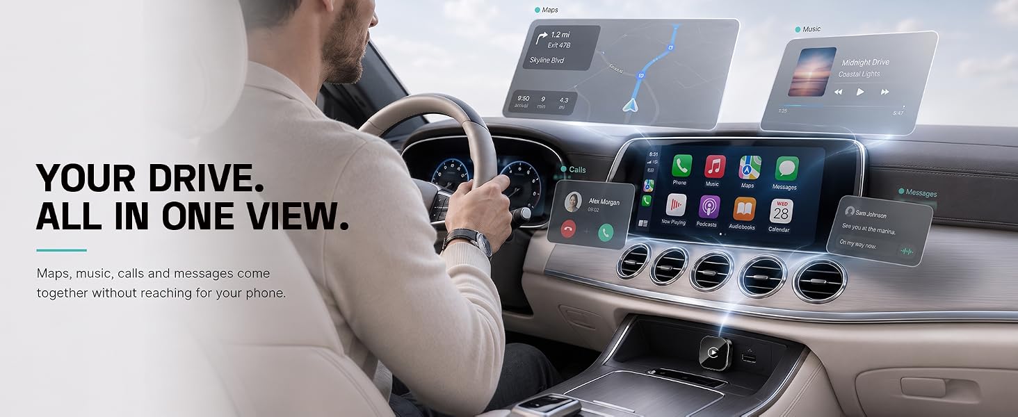 YOUR DRIVE. ALL IN ONE VIEW.
