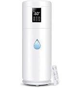 Humidifiers for Large Room Home Bedroom 2000 sq.ft. 17L/4.5Gal Large Humidifier with Extension Tu...