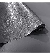 Shelf Liner, Shackcom 17.5in x 19.7 FT Non-Slip Drawer Liner, PET Non Adhesive Washable Oil-Proof...