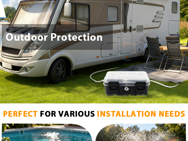 waterproof outdoor electrical box