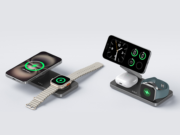 3 in 1 wireless charging station