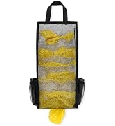 YAWIKO Plastic Bag Holder, Heavy Duty Hanging Grocery Bag Holder for Plastic Bags Groceries Store...