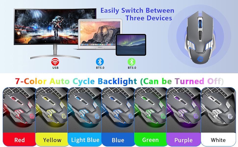 bluetooth gaming mouse