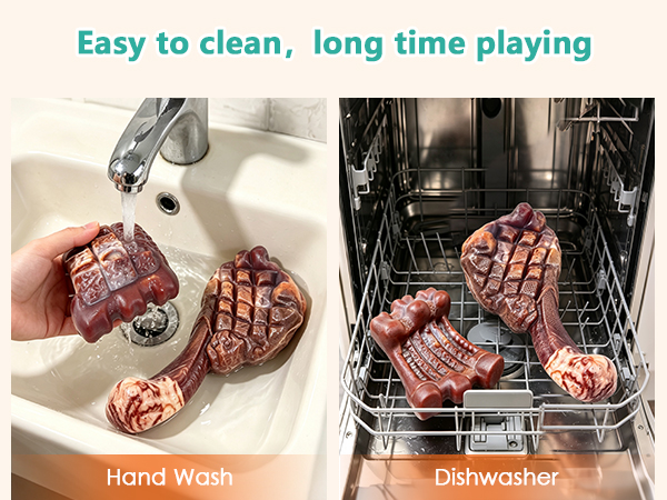 dog toys easy to clean