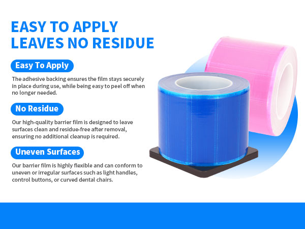 Large Pink Barrier Film Roll Tattoo Tape Machine Protection Sterilization