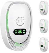 ORIA Plug-In Air Purifier, 4 Pack Negative Ion Air Ionizer for Home, Quiet Operation Air Freshene...