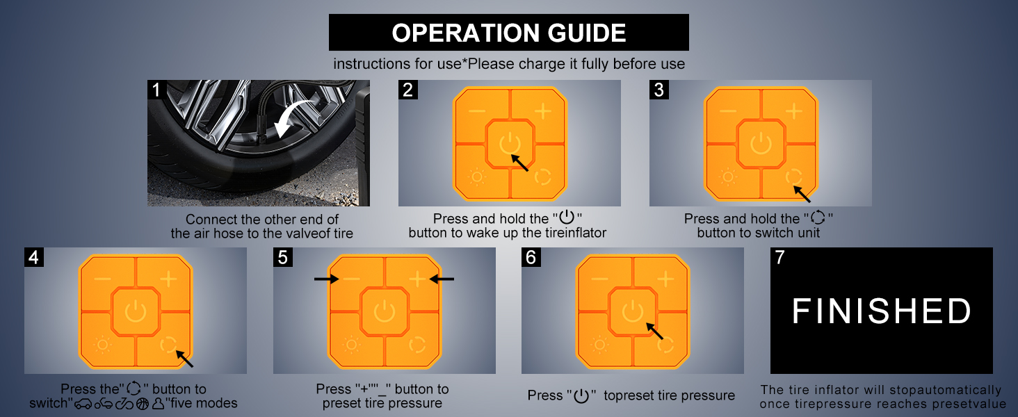 air pump for car tires