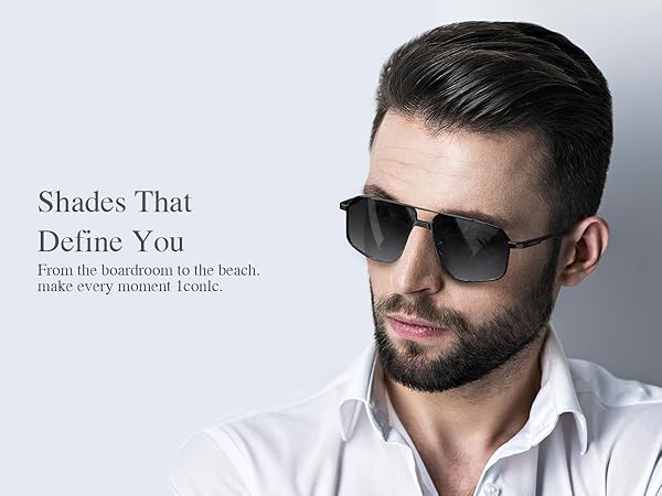 square aviator sunglasses