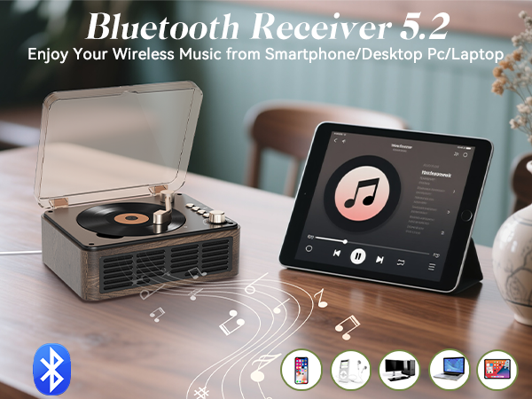 portable cd player with bluetooth