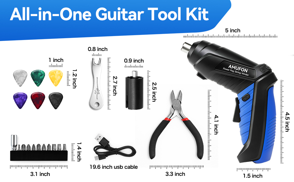 guitar string changing kit