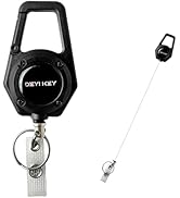 Yojaro Retractable Keychain Heavy Duty, Multitool Carabiner Badge Holder, Keychain Clip Id Holder...