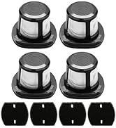 4 Pack 3061 3079 2286 3190 3191 Reusable Replacement Filter For Bissell Featherweight Cordless XR...