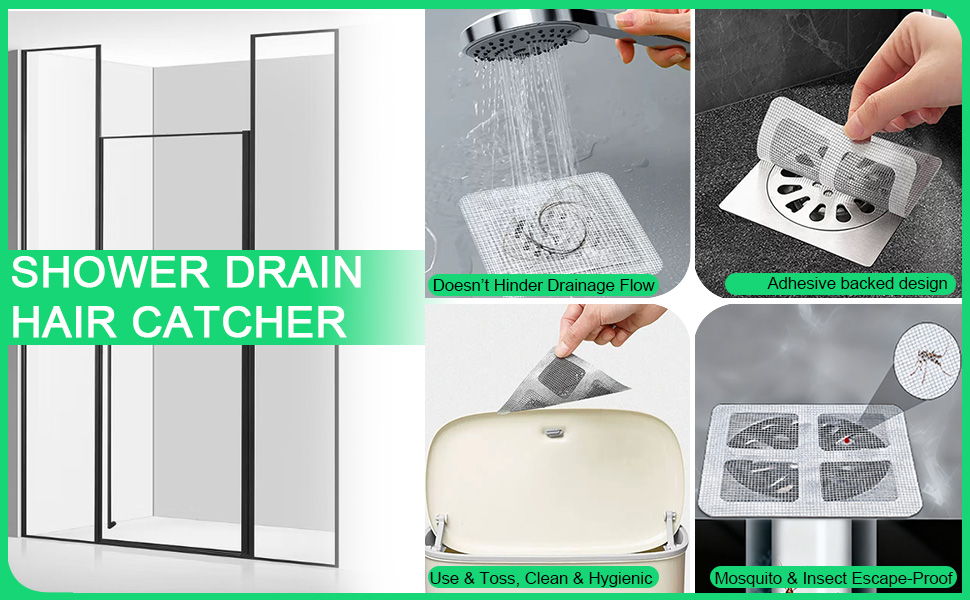 shower drain hair catcher