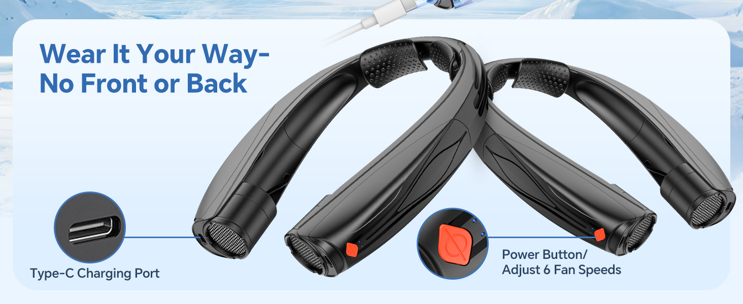 portable neck fan