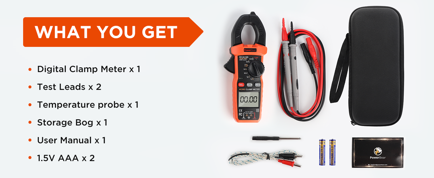 ac/dc clamp meter