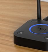 1Mii B06TX Bluetooth 5.3 Transmitter for TV to Wireless Headphone/Speaker, Bluetooth Adapter for ...