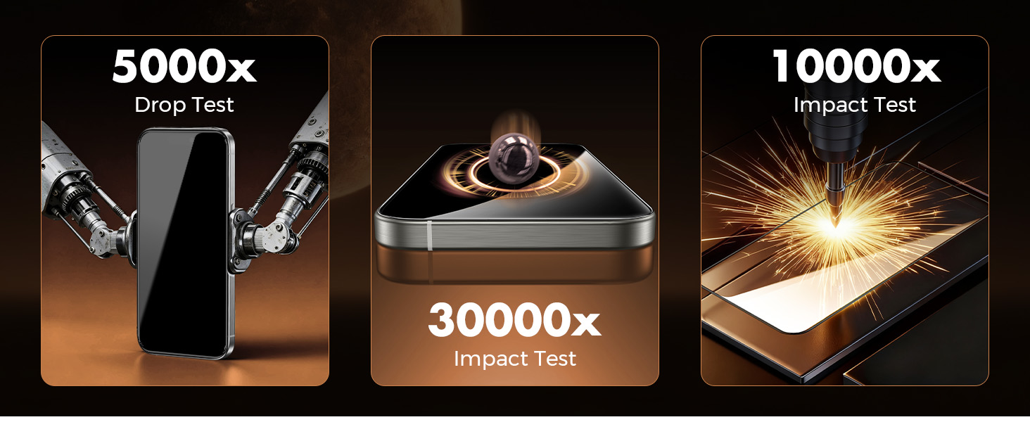 UNBREAKcable iPhone 15 Pro Max Screen Protector Tempered Glass