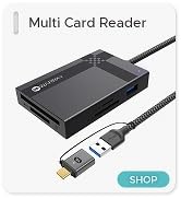 USB A &amp; USB C Card Reader