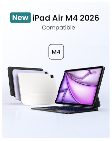 typecase for iPad A16 11th/10th Gen Keyboard Case, Air 11&amp;#34; 2026 M4 /M3/M2, Air 5/4th, Pro 11 4/3/2/1