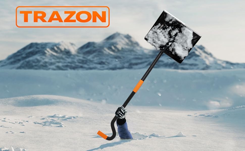 Ergonomic Snow Shovel